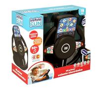Cefa Toys - Infinifun Mi Primer Volante Electrónico, Incluye Juegos de Simulación de la Conducción, Números, Formas, Colores y Lugares, Bilingüe Español-Inglés, para Niños a Partir de los 18 Meses