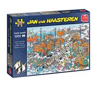 Jumbo- South Pole Expedition Jan Van Haasteren Pingüinos Rompecabezas, Multicolor (20038)