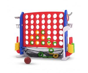 Jumbo - Juego gigante de 4 puntos, color rojo