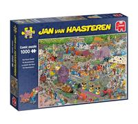 Jumbo- Pájaros Rompecabezas de Flower Parade, Multicolor, 68x49cm (JUM19071)