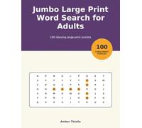 Jumbo Large Print Word Search for Adults: 100 relaxing large-print puzzles