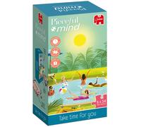 Jumbo Pieceful Mind Puzzles - Take Time for You, 7-Day Mindful Adults Jigsaws Se