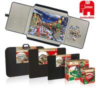 Portapuzzle de Jumbo Games - Alfombrilla grande para rompecabezas de hasta 1000 piezas y accesorios