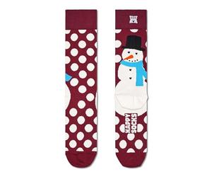 JUMBO SNOWMAN SOCK Happy Socks Calcetines Navideños 41-46, rojo, 41-46