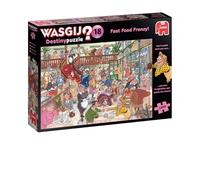 Jumbo Spiele 1119801824 Wasgij Destiny 18 Fast Food Frenzy - Puzzle (1000 piezas), diseño de Wasgij Destiny