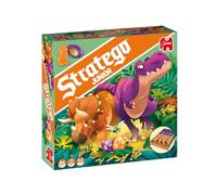 Jumbo- Stratego: Junior Dinos Dinosaurio Juego, Color, Medium (8710126199596)