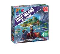Jumbo - Stratego Lost Island, Juego de Mesa de Estrategia, Multi Jugador