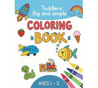 Jumbo Toddler Coloring Book:: Big and Simple Fun for Kids Ages 1-3