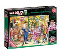 JUMBO Wasgij Christmas 21, Puzzle 2x1000 Piezas, Navidad
