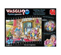 Jumbo, Wasgij, Mystery 17 - Catching a Break!, Rompecabezas para Adultos, 1000 Piezas
