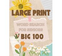 Jumbo Word Search Book: 100 Relaxing Large Print Puzzles for Adults and Seniors: Memory Care & Brain Games