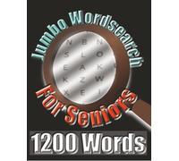 Jumbo word search for seniors: Large Print Puzzles for Relaxation, Memory, and Brain Health