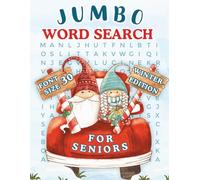 Jumbo Word Search for Seniors, Winter Edition: Extra Large Print Puzzles for Gentle Relaxation, Stress Relief, and Calm Focus on Cozy Winter Nights
