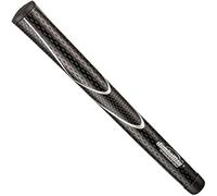 JumboMax Grips Tour Series - Agarre para palos de golf (negro/plateado, XL)