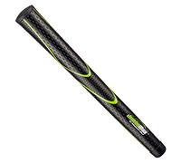 JumboMax Tour Series - Agarre de golf extra grande negro/verde lima de 3/8 pulgadas