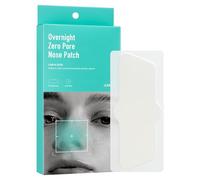 JUMISO Overnight Zero Pore - Parche nasal (10 parches) - Máscara de dormir posextracción para el cuidado de los poros y sebo, LHA + colágeno + TECA, absorbe el exceso de aceite y suaviza los poros