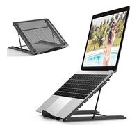 JUMKEET - Soporte para tablet portátil, soporte de refrigeración para ordenador portátil, portátil, bandeja ergonómica universal ajustable para iM (AC)/Laptop/ordenador portátil/tablet
