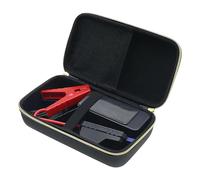 Jump Cable Storage Box, Protective Eva Jump Cable Sleeve, Dustproof Carrying Pouch, Hard Case Protector Car, Truck, Pickup, Compact Size for Outdoor Depot and Organization