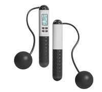 Jump Cordless - Bola de contador automático para ejercicio, saltar con peso para el hogar, gimnasio, fitness, interior, exterior, cardio, entrenamiento, sala de yoga, hombres, mujeres, adultos