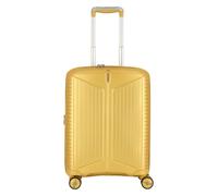 Jump Evae 4 ruedas Maleta de cabina 55 cm Con asa expansible amarillo
