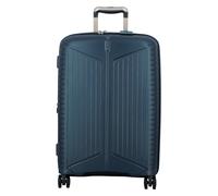 Jump Evae 4 ruedas Trolley 66 cm Con asa expansible azul