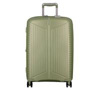 Jump Evae 4 ruedas Trolley 66 cm Con fuelle expandible verde