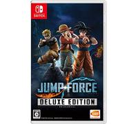 JUMP FORCE デラックスエディション -Switch (【早期購入特典】3大特典が手に入るダウンロード番号(1ロビーで乗れるフリーザ様の小型ポッド2アバタースーツ【トップス】3種( -フリーザ軍支給バトルジャケット -海賊コート -四代目火影マント)3序盤に役立つアイテムセット) 同梱)