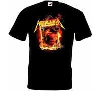 Jump in The Fire T-Shirt Black Poster Men's