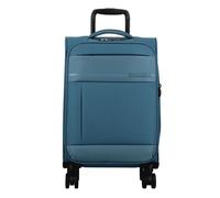 Jump Monthélys 4 ruedas Trolley de cabina 55 cm Con fuelle expandible azul