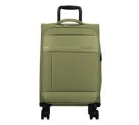 Jump Monthélys 4 ruedas Trolley de cabina 55 cm Con fuelle expandible verde