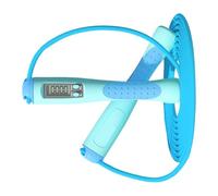 Jump Rope Fitness Trainer - Cord ajustable con diseño integrado, mango de textura ergonómica, diseño de agarre sin deslizar, acero Core PVC recubierto Cable, para entrenamiento de gimnasio y hogar