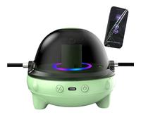 Jump Rope Machine, Intelligent Music Skipping Counter, 5.12x5.12x3.74in, Smart Digital Wireless Design with Remote Control, Ideal para gimnasio Workout, Home Fitness Training, Multicolor
