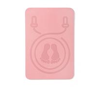 Jump Rope Mat, Skipping Exercise Pad, Cardio Fitness Cushion, Non Slip Design for Indoor Outdoor Training, Shock Absorbing Layer for Quiet Steps, Workout Gear for Home Gym Use, Pink