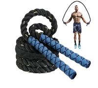 Jump Rope Pesado, Cord Pesado 0.98 Pulgadas Adultos Entrenamiento Cuerpo Modelador Equipo Gimnasio Portátil, Home Gym, Fitness Workout, Training Gear, Outdoor Exercise, Daily Use