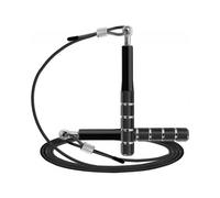 Jump Rope, Speed Jump Rope, for Training Fitness Exercise, Adjustable Adult Sports Jump Rope, Black