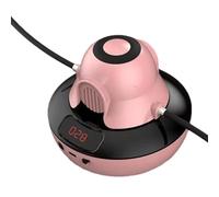 Jump Rope with Counter, 10 Adjustable Speed LED Display Electric Ropes Skipping Machine, 520g Remote Control Weighted Jump Rope for Men, Women, and Kids, 13x13x10cm