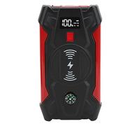 Jump Start cargador inalámbrico adaptador de corriente para coche doble puerto USB pantalla LED 1200A a 12V motocicleta hombres mujeres para camión Pick-Up (Normativas europeas: 100-240V)