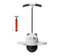 Jump Trick Ball for Kids | Colored Led Lights Panda Shape Non-Slip Balance Board Toy Outdoor Birthday New Year Christmas Easter