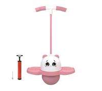 Jump Trick Ball for Kids | Colored Led Lights Panda Shape Non-Slip Balance Board Toy Outdoor Birthday New Year Christmas Easter