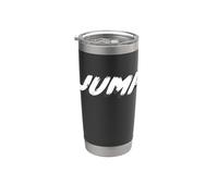 Jump | Up Van Around Jumping Jumped Lyric Vaso térmico de acero inoxidable de doble pared