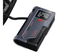 Jumper de coche con pantalla digital LED, arrancador de emergencia para automóvil portátil, caja de arranque de compresor de aire, paquete de batería compacto, arrancador de emergencia multifunción,