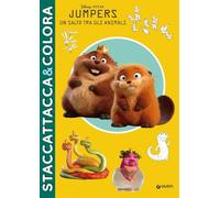 Jumpers. Un salto tra gli animali. Staccattacca & colora. Con adesivi. Ediz. a colori