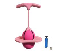 Jumping Ball - Anti-Slip Portable, Handle and Pump Included, Childrens Balance Toy, Boys Girls Play Game, Fitness Exercise Sport, Recreation Party Birthday Gym Training Blue