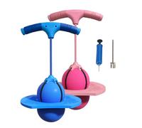 Jumping Ball - Interactive Fun Anti-Slip Portable Toys with Handle and Pump | Travel Friendly Jumping Ball | For Boy Girl Play Game Fitness Exercise Sport Recreation Party Birthday Gym Training Park
