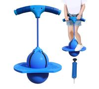 Jumping Ball - Safe Portable Fun Jumper with Handle and Pump - Childrens Balance Jumping Ball,for Outdoor Indoor Party Birthday Gym Training Playground Park Gym