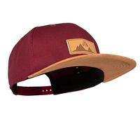Jumping Bird Gorra de Béisbol Unisex • Gorra Snapback para Exteriores • Gorra de Algodón Deportiva para Hombre y Mujer • en Rojo Burdeos • Ajustable Individualmente y Fácil de Lavar • Pilatus