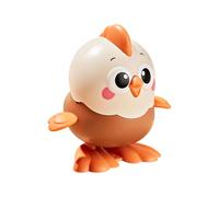 Jumping Chicken Wind Up Toy - Lindos animales interactivos para niños | Fun Entertainment Home Travel Classroom Kindergarten Nursery Daycare Regalo de cumpleaños de Pascua Niños Playtime