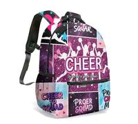 Jumping Dance Girl - Mochila de 16 pulgadas, con impresión dinámica de tinta azul para niños, moderna mochila escolar para niñas y adolescentes, 03., L, Casual
