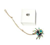Jumping Spider Enclosure Accessories - Habitat Hideouts with Cotton Rope | Spider Enclosure Decor,for Enrichment Playing Resting Nesting Foraging