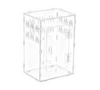 Jumping Spider Enclosure,Acrylic Clear Box Habitat Cave Zone,Acrylic Terrarium | for Reptile Fish Turtle Bearded Dragon Snake Tortoise Gecko Hermit Crab